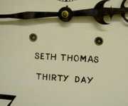 Seth Thomas Oak 30 Day Gallery Clock