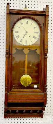 Seth Thomas “Queen Anne No. 1” Walnut Clock
