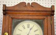 Unusual Seth Thomas Oak Wall Clock