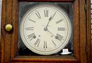 Unusual Seth Thomas Oak Wall Clock