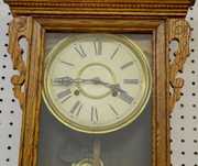 Waterbury “Springfield” Oak Hanging Clock