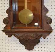 Ansonia “Queen Mab” Oak Hanging Clock