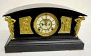 Ansonia “Monterey” Iron Mantel Clock