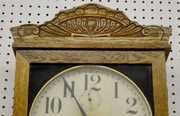 New Haven “Tampico” Oak Wall Clock