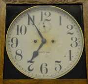 New Haven “Tampico” Oak Wall Clock