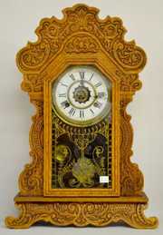 Waterbury “Festus” Oak Kitchen Clock