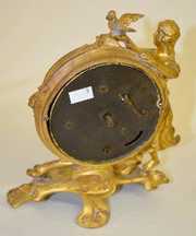 Gilbert Art Nouveau Lady Novelty Clock