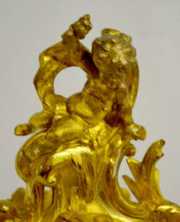 Jennings Bros. Cherub Novelty Clock