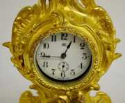 Jennings Bros. Cherub Novelty Clock