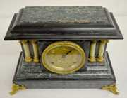 Seth Thomas Enameled Wood Mantel Clock