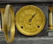 Seth Thomas Enameled Wood Mantel Clock