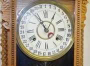 Gilbert “Benworth” Oak Calendar Clock