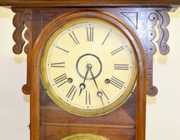 E. N.  Welch “Arditi”  Walnut Calendar Clock