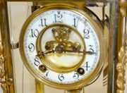 New Haven “Tycoon” Crystal Regulator Clock