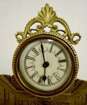 Germany Brass “Last Supper” Dresser Clock