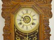 Waterbury “Brighton” Oak Kitchen Clock