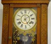 New Haven “Ganges” Weight Driven Kitchen Clock