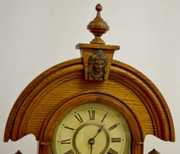 Ansonia “King” Oak Parlor Clock