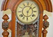 Ansonia “King” Oak Parlor Clock