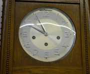 German Westminster Chime Oak Box Clock