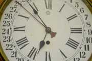 New Haven “Braddock” Oak Calendar School Clock