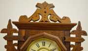 Lovell Mfg. “Niagara” Walnut Shelf Clock