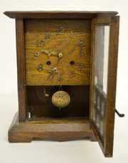 New Haven Mission Oak “Los Alamos” Shelf Clock