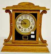 Ingraham “Kitchenette #1” Oak  Shelf Clock