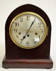 Junghans WMC Chiming Mahogany Shelf Clock