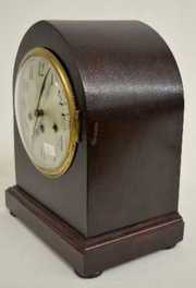 Junghans WMC Chiming Mahogany Shelf Clock