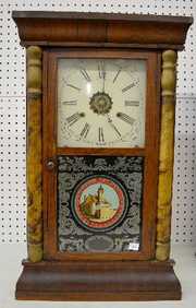 Gilbert Rosewood 1/2 Column Shelf Clock