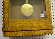 German Wall Hanging Oak Box Clock