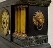 Seth Thomas “Cortina” Black Mantel Clock