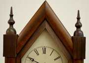 Rosewood Sharp Gothic Mantel Clock