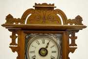 Walnut Time and Strike Kitchen Clock