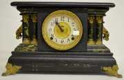 Ingraham “Adrian” Black Mantel Clock