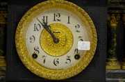 Ingraham “Adrian” Black Mantel Clock