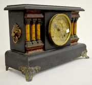 Sessions “Aurora” Black Mantel Clock