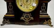 Seth Thomas Black Enameled Mantel Clock