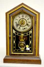 New Haven “Gothic Gem V.P.” Mantel Clock