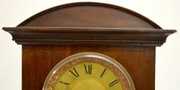 English or German 8 Bell Mahogany Bracket Clock