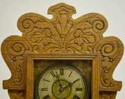 Sessions “Victor No. 2” Oak Kitchen Clock