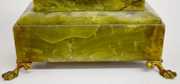 French Green Onyx Mantel Clock