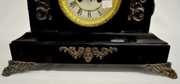 Waterbury Iron Case Enameled Mantel Clock