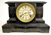 Ansonia “Palermo” Iron Case Mantel Clock