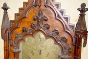 8 Bell Gothic Triple Fusee Bracket Clock