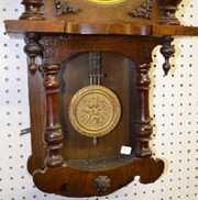 German Berliner Carved Clock