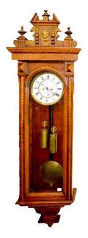 2 Weight Vienna Regulator Wall Clock