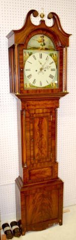 English T&S 8 Day Tall Case Clock