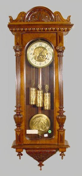 Gustav Becker 3 Weight Vienna Regulator